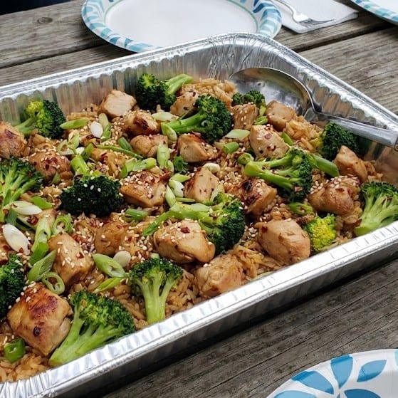 Chicken with Broccoli ×5 Party.