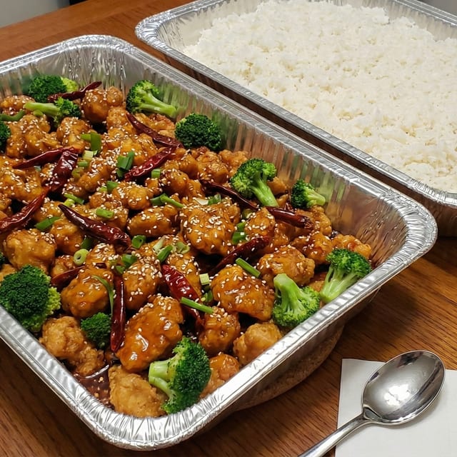 General Tso Chicken ×5 Party.