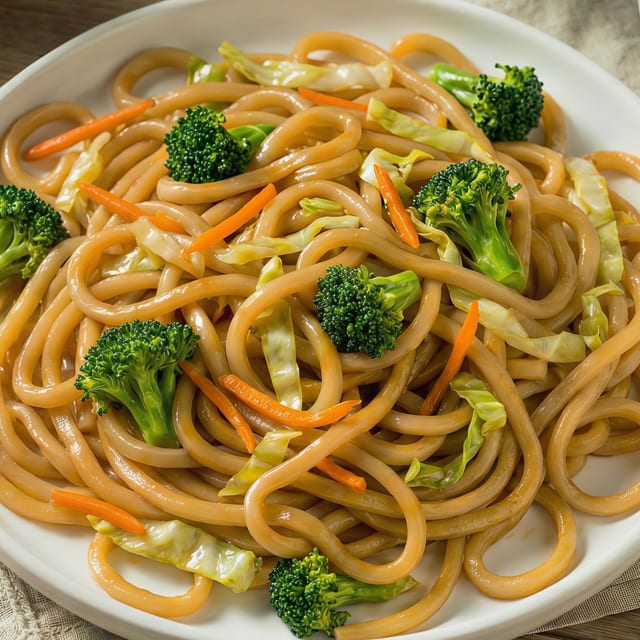Vegetable Udon.