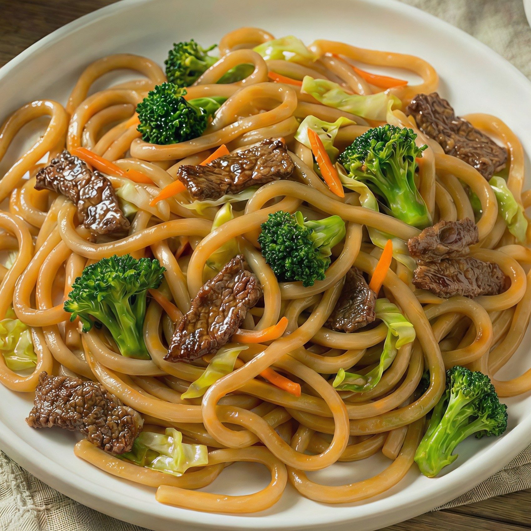 Beef Udon.