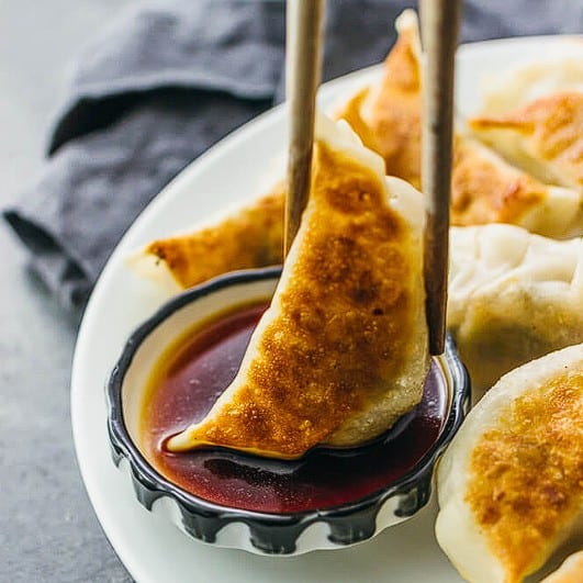 Gyoza Dumplings.