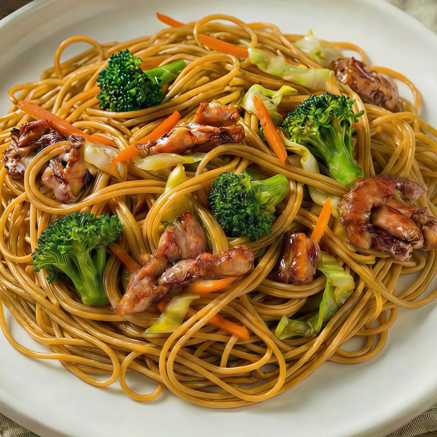 Chicken Soba.