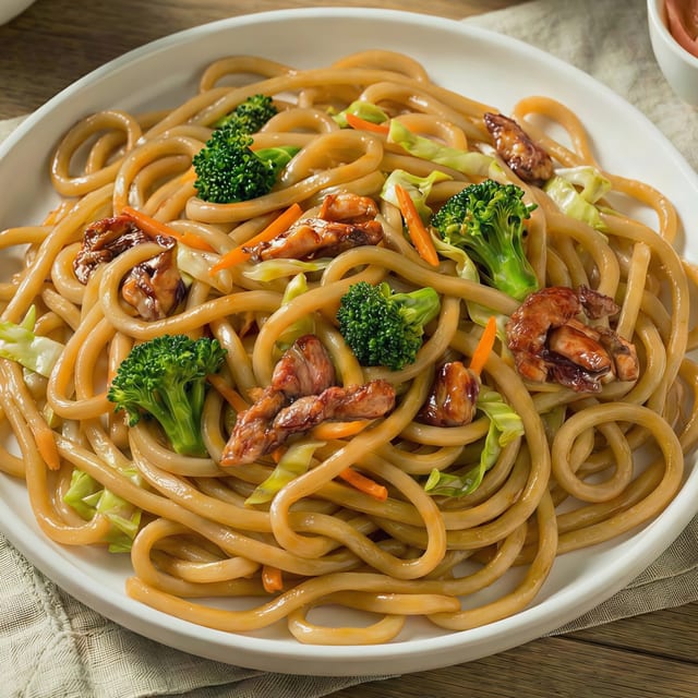 Chicken Udon.
