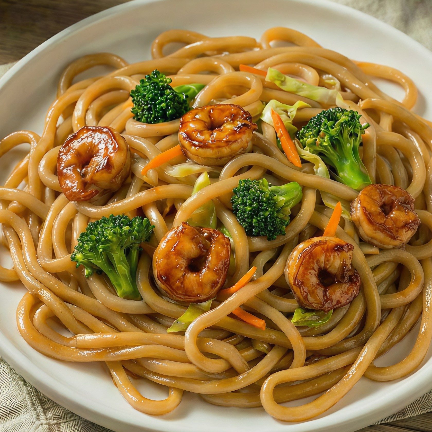 Shrimp Udon.