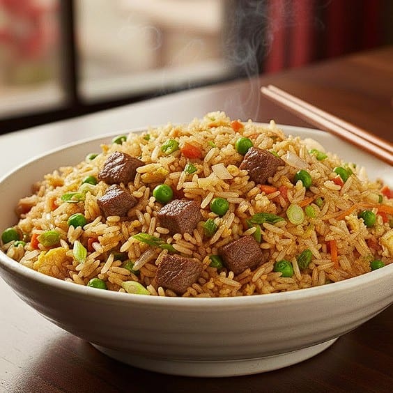 Beef Fried Rice.